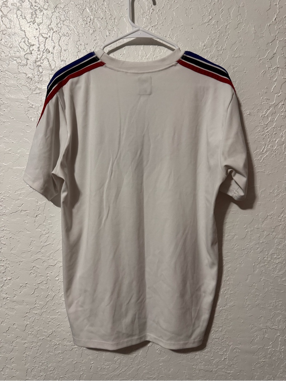 Adidas Originals ADICOLOR TRICOLOR TREFOIL 3 Stripe White Red Blue - Picture 5 of 6